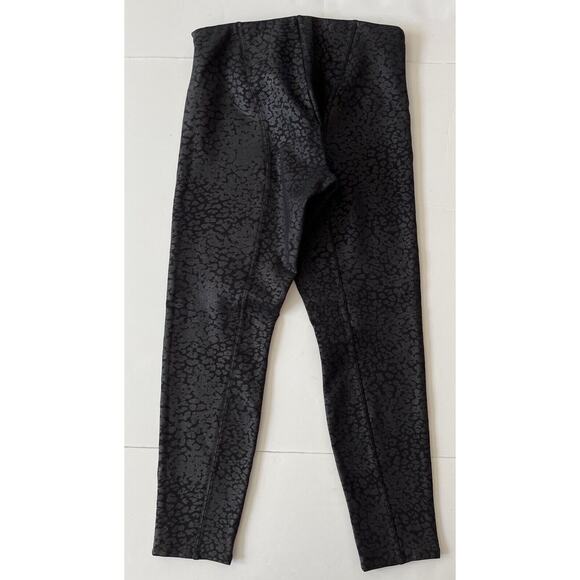 Lysse Animal Print Legging Women M Black Stretch Tommy Control High Rise - Picture 11 of 11